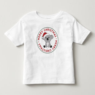 Koala Weihnachtsschnee Wintertiere Koalas Kleinkind T-shirt