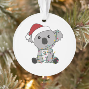 Koala Weihnachtsschnee Wintertiere Koalas Ornament
