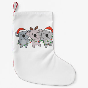 Koala Weihnachtstiere Niedlich Koalas Holiday Kleiner Weihnachtsstrumpf