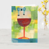 Koala-Wein mit Mitteilung Karte (Gelbe Blume)
