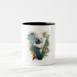 Koala Whispers: Koala Niedlich Cup - Typ V Zweifarbige Tasse