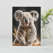 Koala Wild Animal Elegante Dramatisches Portrait M Ankündigung (Stehend Vorderseite)