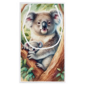 Koala Wildtiere Kleine Geschenktüte (Rückseite)