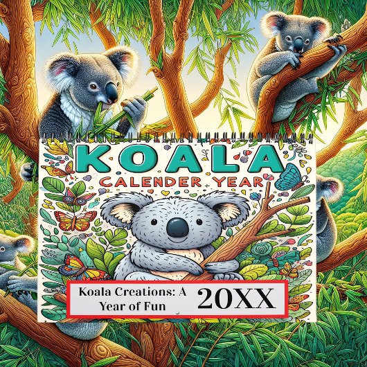 Koala Wonders: Ein Jahr des Vergnügens 2025/2026 K Kalender