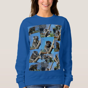 "Koala Wonders: Eine herzerwärmende FotoCollage" Sweatshirt