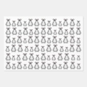 Koala Wrapping Paper Sheets Geschenkpapier Set (Vorderseite 2)