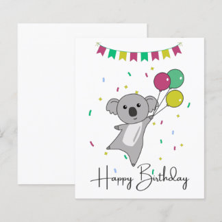Koala wünscht Ihnen einen guten Geburtstag