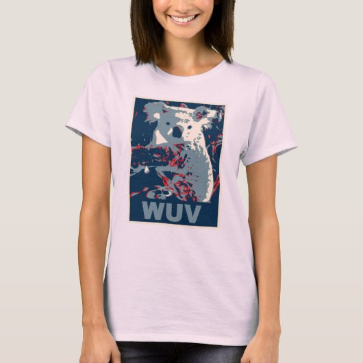 Koala wuv T-Shirt (Vorderseite)