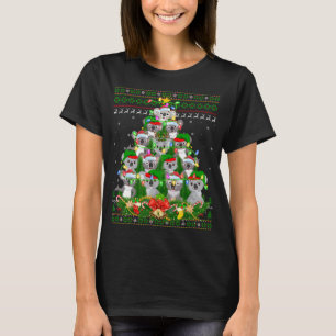 Koala Xmas Leuchtturm Santa Koala Ugly Christma T-Shirt