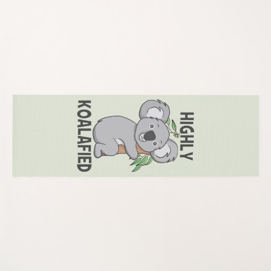 Koala Yogamatte (Vorderseite (Horizontal))