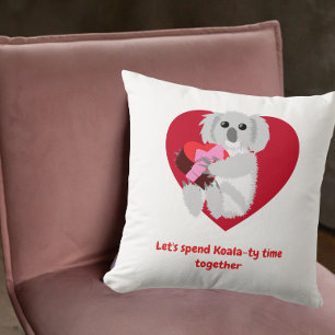 Koala-Zeit miteinander Kissen
