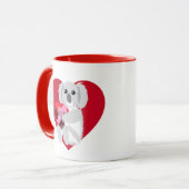 Koala-Zeit miteinander Tasse (Vorderseite Links)