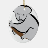 Koalabär im Baum Keramik Ornament (Rechts)