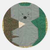 KOALABEAR RUNDER AUFKLEBER (Vorderseite)