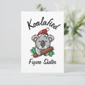 Koalafied-Abbildung-Skater Karte (Stehend Vorderseite)