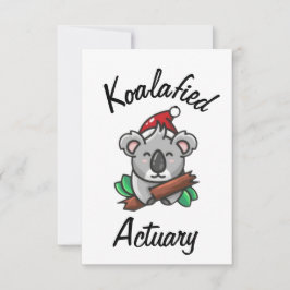 Koalafied Actuary Card Karte
