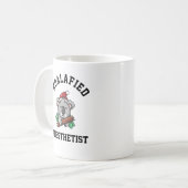 Koalafied Anästhesist Kaffeetasse (Vorderseite Links)