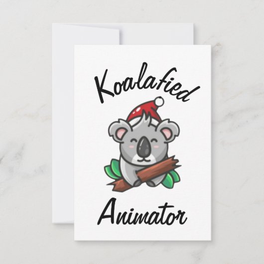 Koalafied Animator Card Karte (Vorderseite)