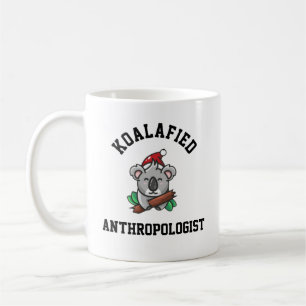 Koalafied Anthropologe Kaffeetasse