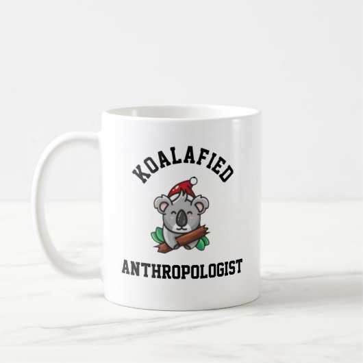 Koalafied Anthropologe Kaffeetasse (Links)