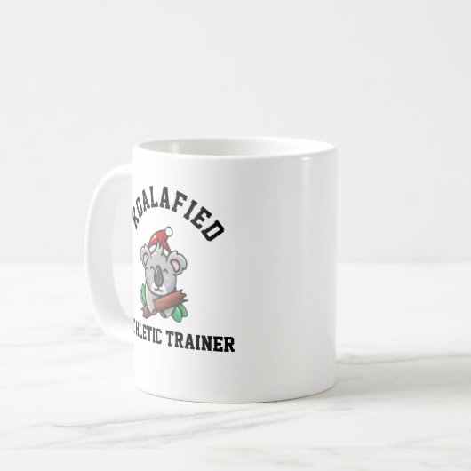 Koalafied Athletic Training Kaffeetasse (Vorderseite Links)