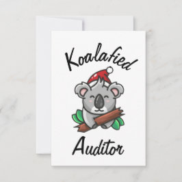 Koalafied Auditor Card Karte