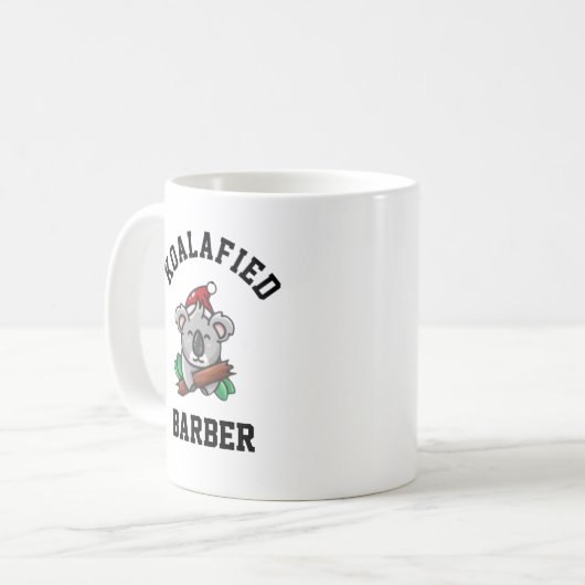 Koalafied Barber Kaffeetasse (Vorderseite Links)