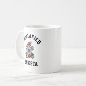 Koalafied Barista Kaffeetasse (Vorderseite Links)