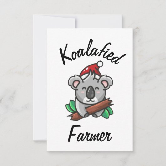 Koalafied Bauer Card Karte (Vorderseite)