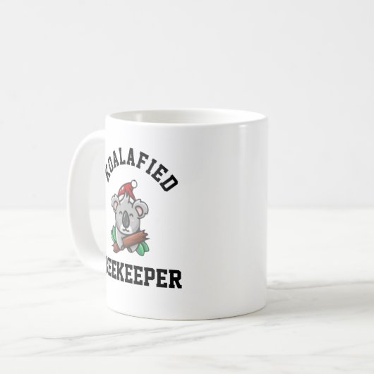 Koalafied Beekeeper Kaffeetasse (Vorderseite Links)