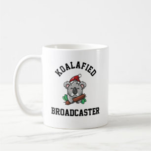 Koalafied Broadcaster Kaffeetasse