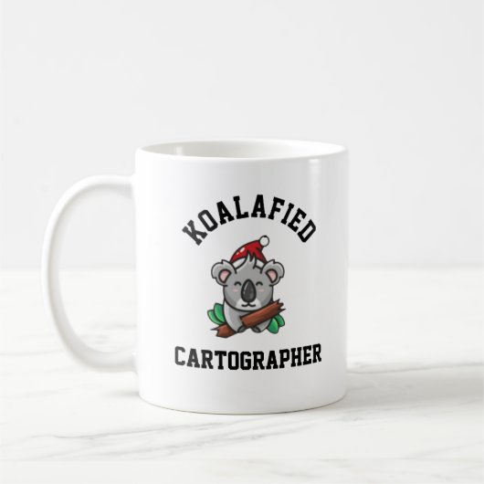 Koalafied Cartograf Kaffeetasse (Links)