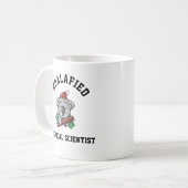 Koalafied Chemical Scientist Kaffeetasse (Vorderseite Links)