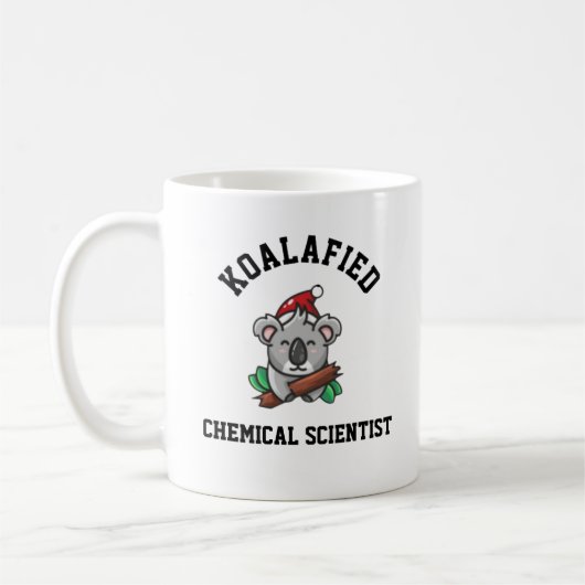 Koalafied Chemical Scientist Kaffeetasse (Links)