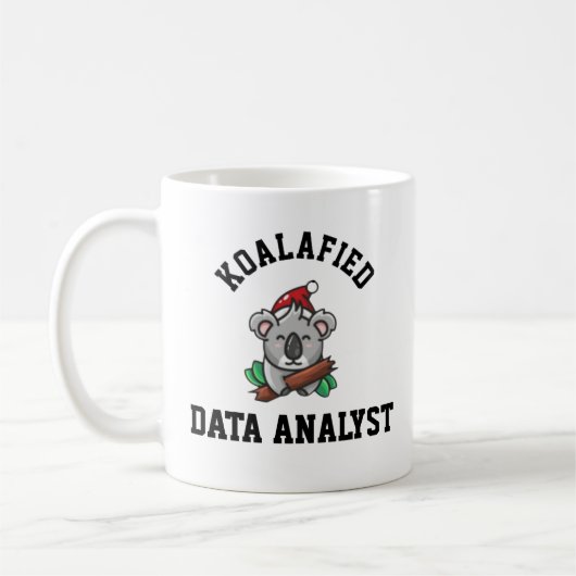 Koalafied Data Analyst Kaffeetasse (Links)