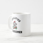 Koalafied Dog Groomer Kaffeetasse (Vorderseite Links)