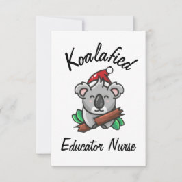 Koalafied Educational Nurse Card Karte