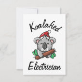 Koalafied Electrical Card Karte (Vorderseite)