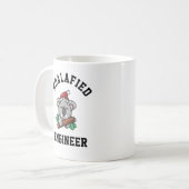 Koalafied Engineer Kaffeetasse (Vorderseite Links)