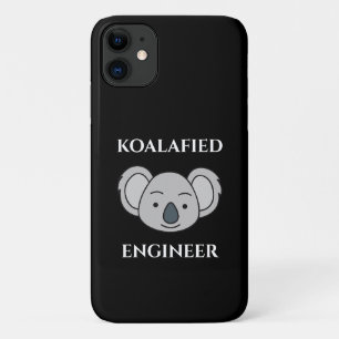 Koalafied Engineer Niedlich Koala Funny Job Puff Case-Mate iPhone Hülle