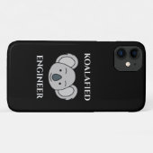 Koalafied Engineer Niedlich Koala Funny Job Puff Case-Mate iPhone Hülle (Rückseite (Horizontal))