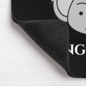 Koalafied Engineer Niedlich Koala Funny Job Puff Mousepad (Ecke)