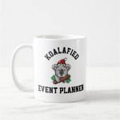 Koalafied Event Planner Kaffeetasse (Links)