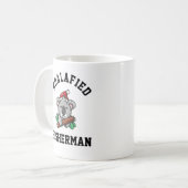 Koalafied Fischer Kaffeetasse (Vorderseite Links)