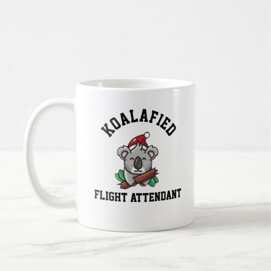 Koalafied Flight Attendant Kaffeetasse (Links)