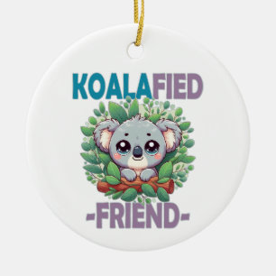 Koalafied Friend lustige Puppe Niedlich Baby Koala Keramik Ornament