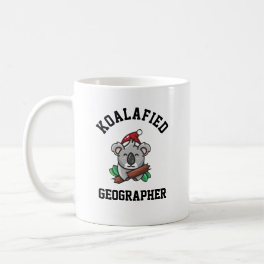 Koalafied Geographer Kaffeetasse (Links)