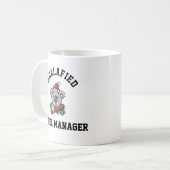 Koalafied Hotel Manager Kaffeetasse (Vorderseite Links)