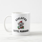 Koalafied Hotel Manager Kaffeetasse (Links)