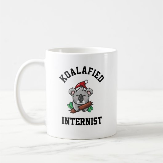 Koalafied Internist Kaffeetasse (Links)